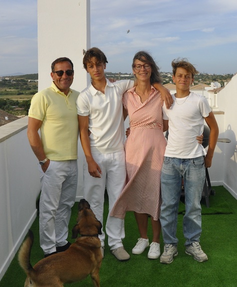 Alison, David and family